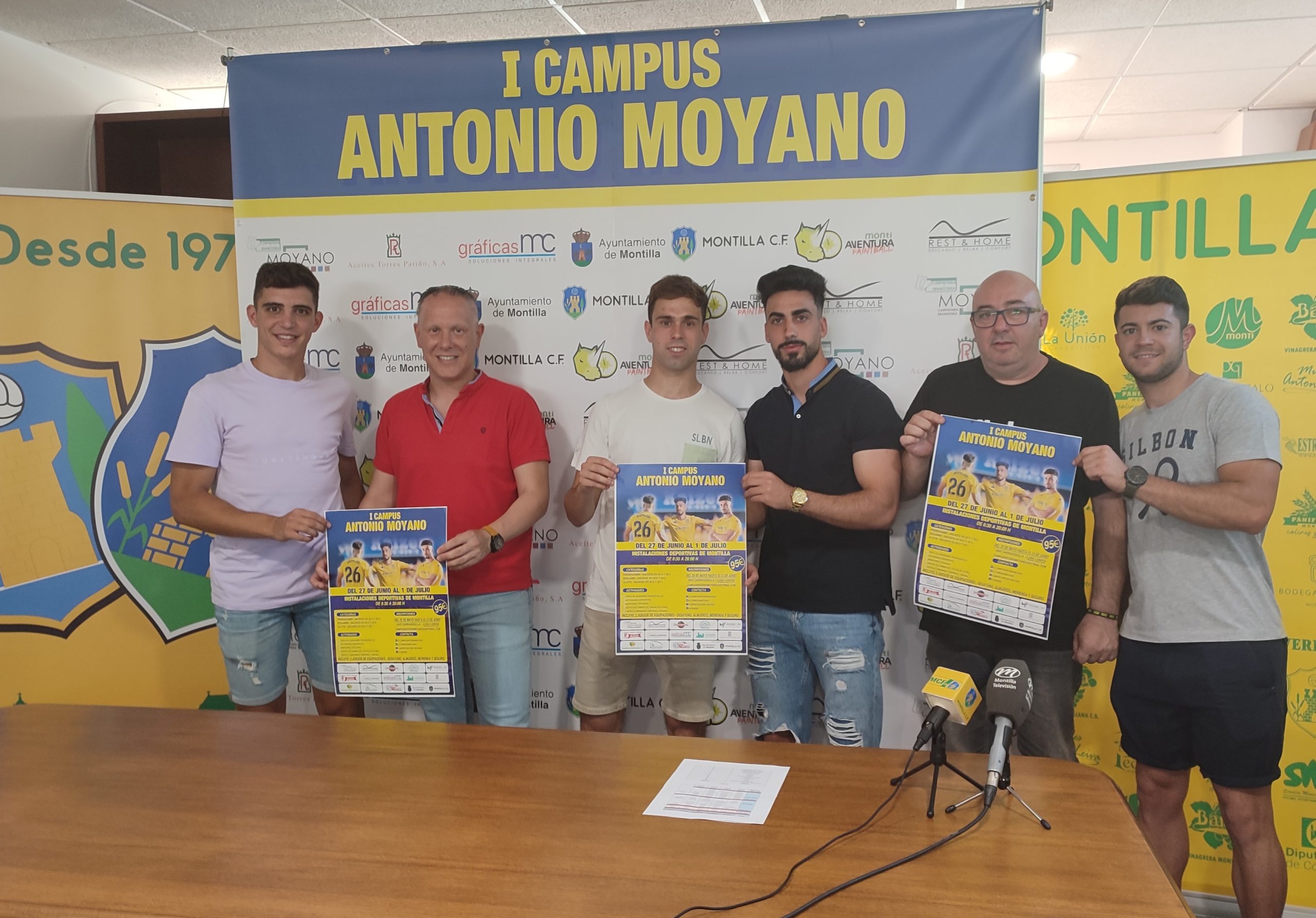 Presentación del I Campus Antonio Moyano